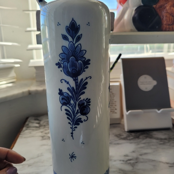 VTG hand painted Holland blue and white porcelain jug - Picture 8 of 9